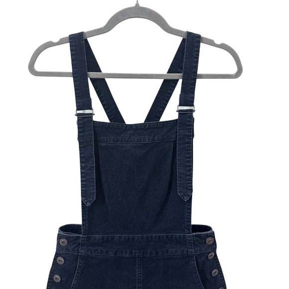 AG Adriano Goldschmied Jacs Corduroy Overall Dress in Sulfur Blue Vault Size S - Picture 5 of 12